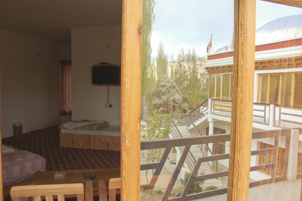 Goba Guest House Hundar Exterior photo