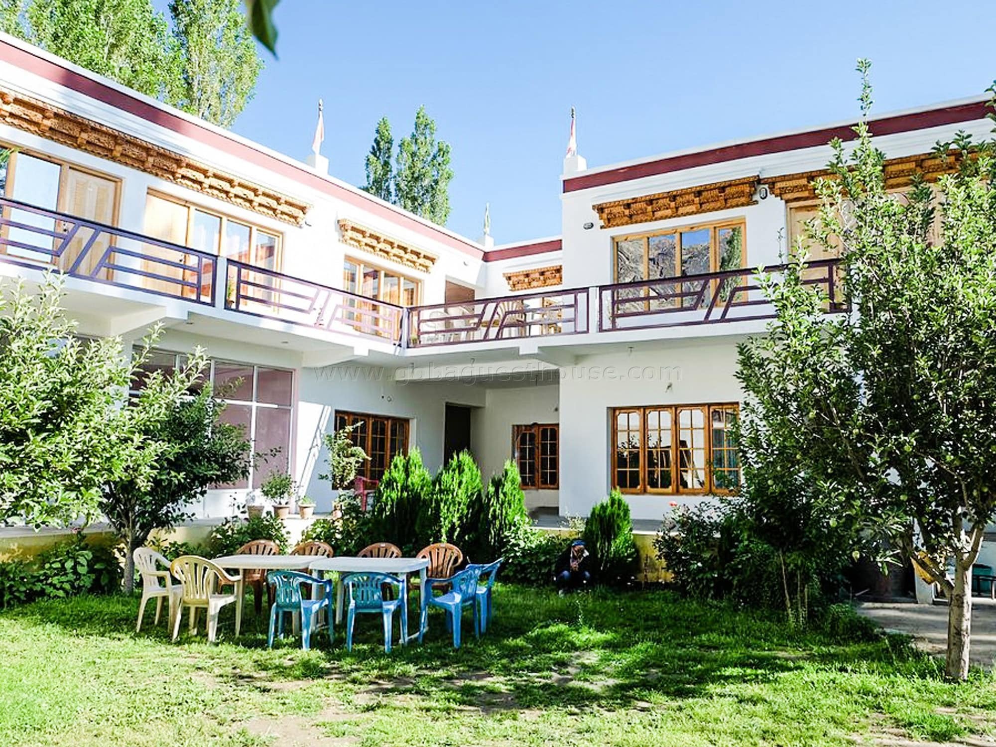 Goba Guest House Hundar Exterior photo